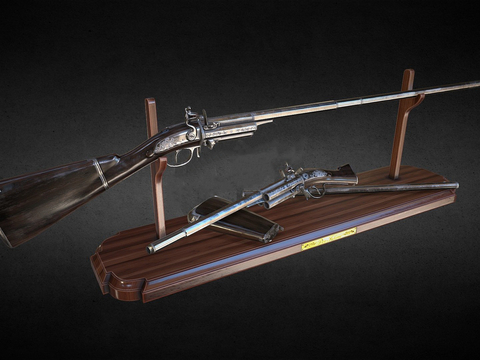 flintlock revolver rifle