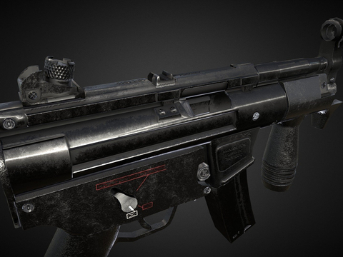 submachine gun