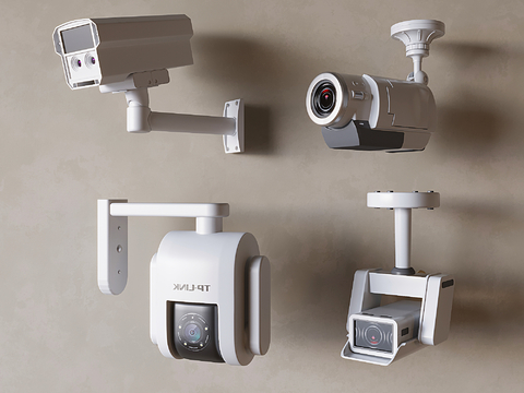 Surveillance Camera Monitor Monitoring Equipment