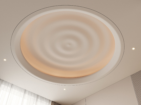 Round ceiling shape smallpox