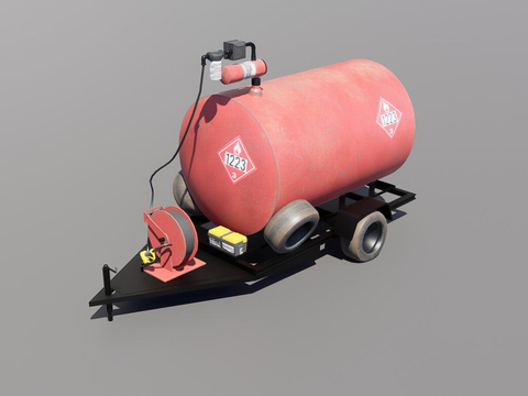 Mobile gas tank