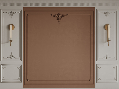 French Panel Wall Trim Panel Wall Skirt