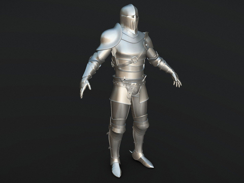 Medieval Knight Armor Soldier