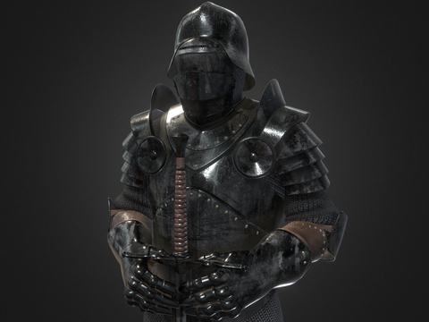 Knight Armor Soldier Military