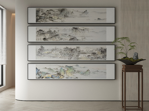 New Chinese Landscape Painting Art Painting Decorative Painting