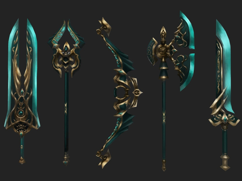 Fantasy Lightning Weapon