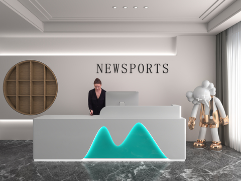 Modern Front Desk