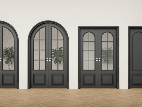 French Arch Door Double Door