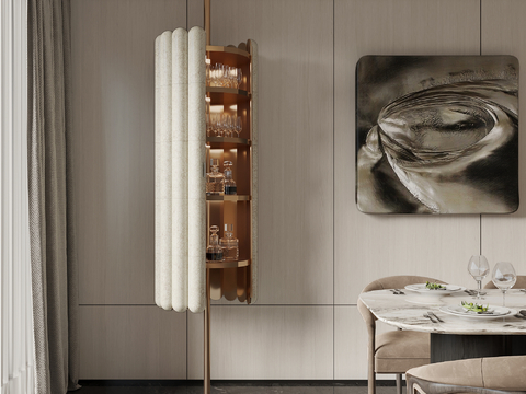 Affordable Luxury Style Wine Cabinet