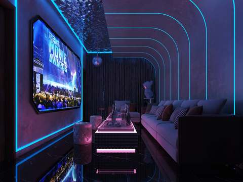 Modern KTV Room