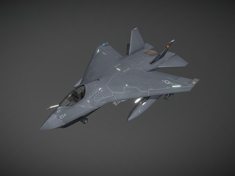 Military Aircraft Stealth Fighter