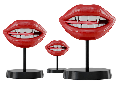 Lip Sculpture Art Ornaments