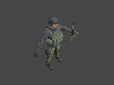 Soldier Special Forces Figure