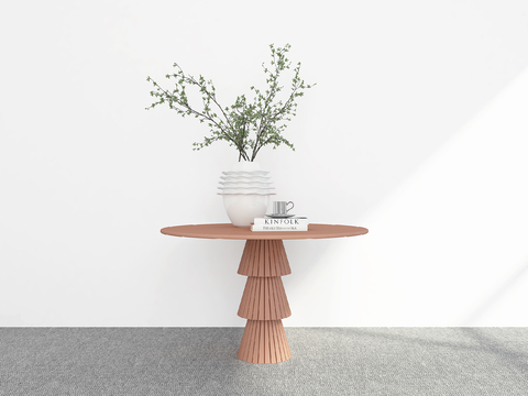 Modern table round table