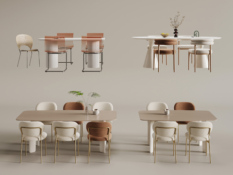 Modern Dining Table and Chair