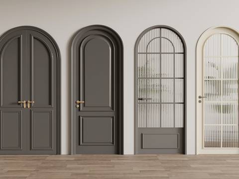 French Arch Door Single Door Double Door