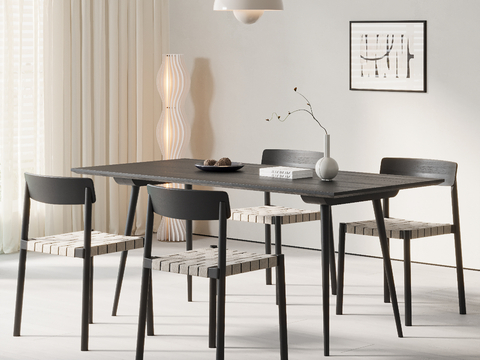 Nordic Dining Table and Chair