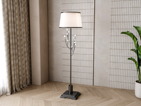 French floor lamp