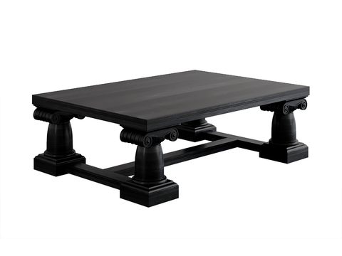 American coffee table square table