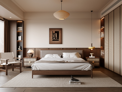 Middle Style Master Bedroom