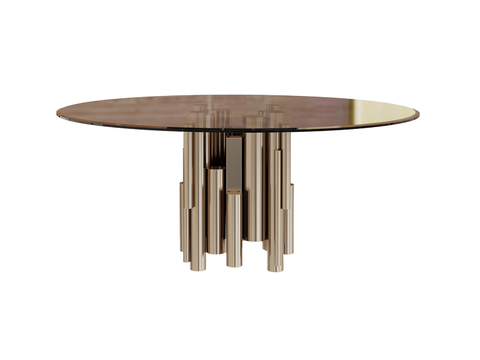 roberto cavalli-Antigua round dining table