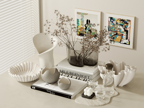 Modern Decorations Desktop Ornaments Books