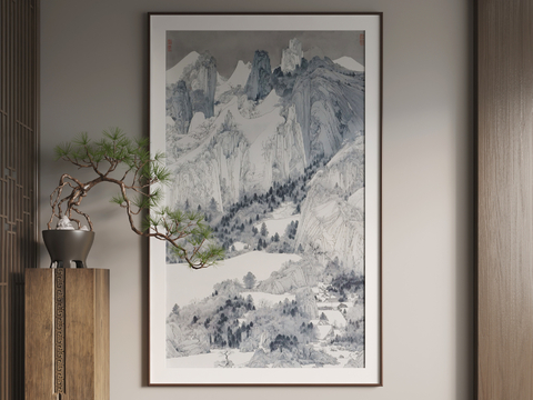 New Chinese Landscape Painting Art Painting Decorative Painting Hanging Painting