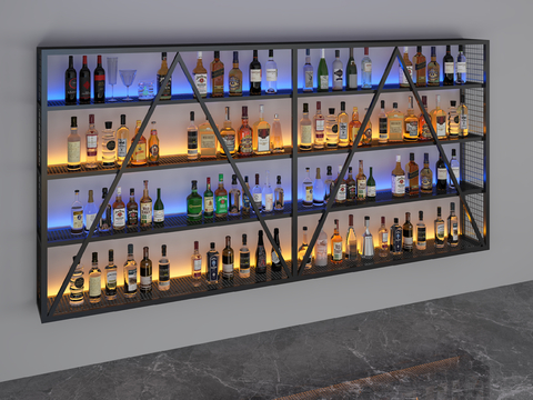 Modern Wine Cabinet Wine Rack