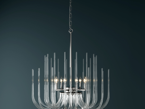 Modern crystal chandelier