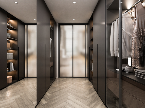 Modern Cloakroom