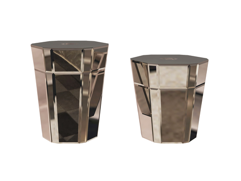 roberto cavalli-Dorian-Affordable Luxury Style Bedside Table