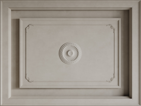 French-style ceiling