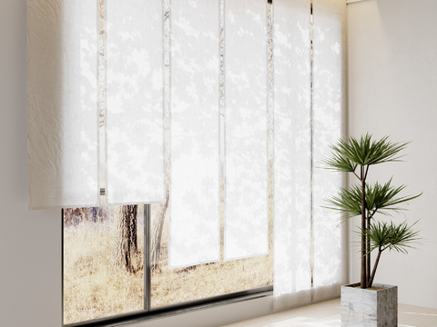 Modern Curtain Rolling Blinds Roman Blinds