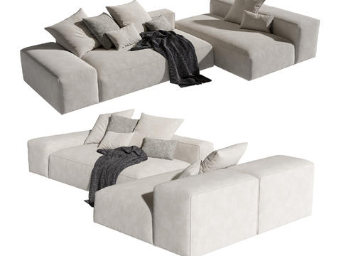 double sofa soft sofa