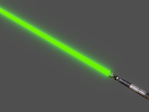 Lightsaber animation props