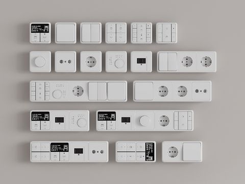 Switch socket intelligent panel