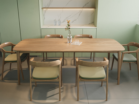 Nordic Dining Table and Chair