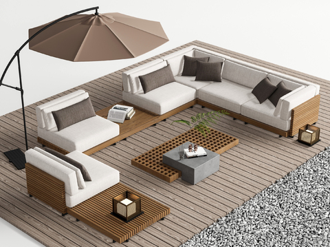 Quiet outdoor sofa Sectional Sofa