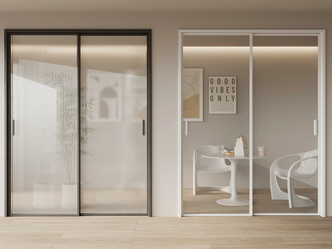 sliding door galley door folding door