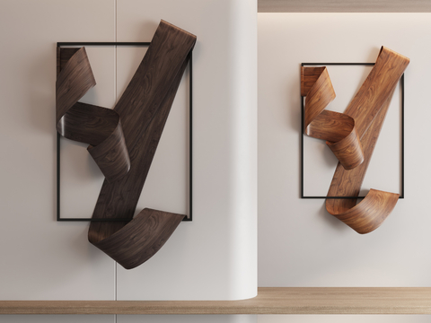 three-dimensional wall decoration geometric wall decoration