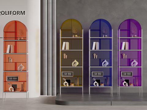 Acrylic Bookcase Locker