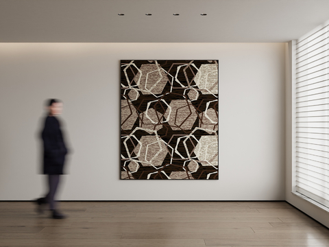 Modern Art Hanging Paintings Brown Hanging Paintings