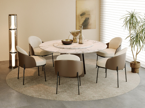 Modern Dining Table and Chair