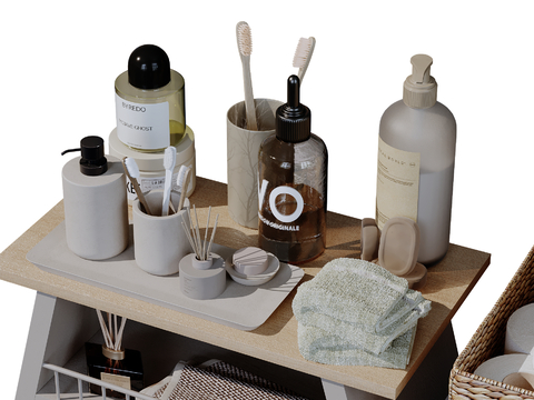 Modern Bathroom Decoration Toiletries Washing Supplies