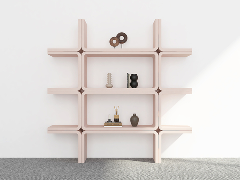 Modern Bookshelf Storage Rack