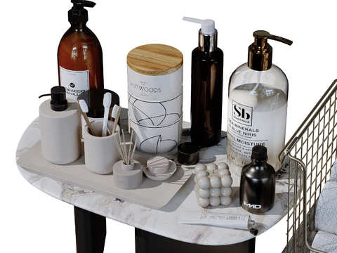 Modern Bathroom Decoration Toiletries Washing Supplies