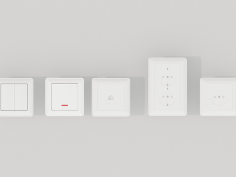 Switch socket intelligent panel