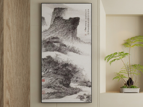 New Chinese Landscape Painting Ink Painting Decorative Painting