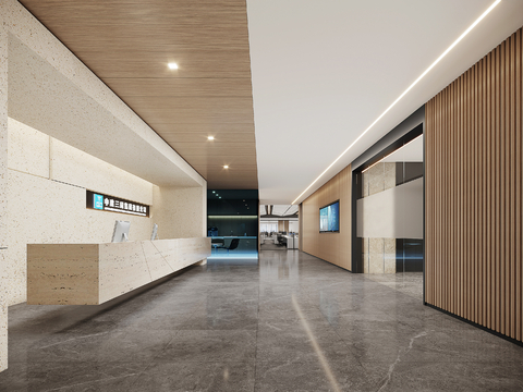 Modern Office Reception Hall