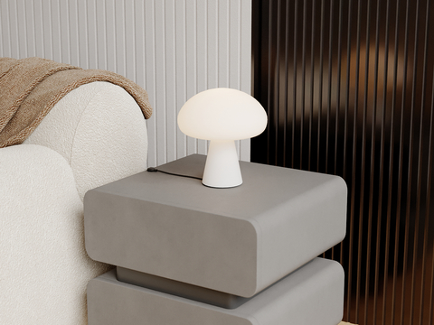 modern table lamp mushroom lamp